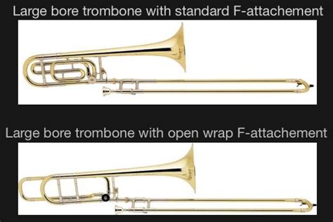 Small bore with F Attachment Options : r/Trombone 